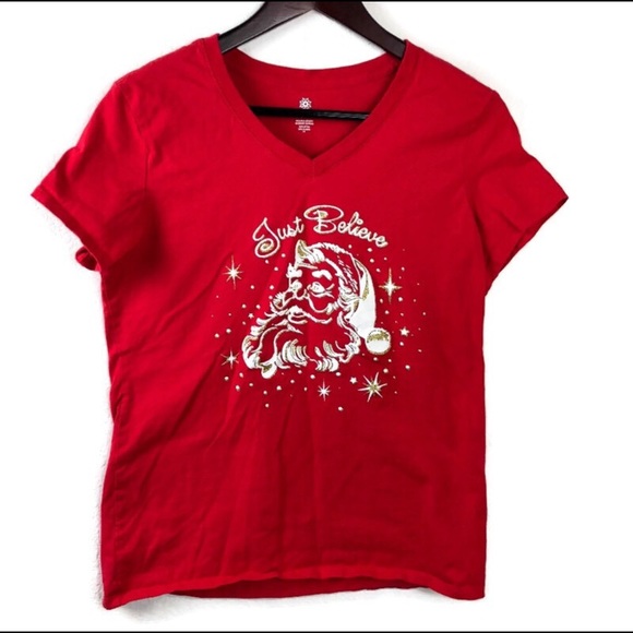 girls red tshirt